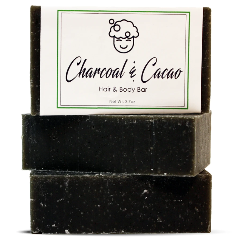 Charcoal & cacao bar